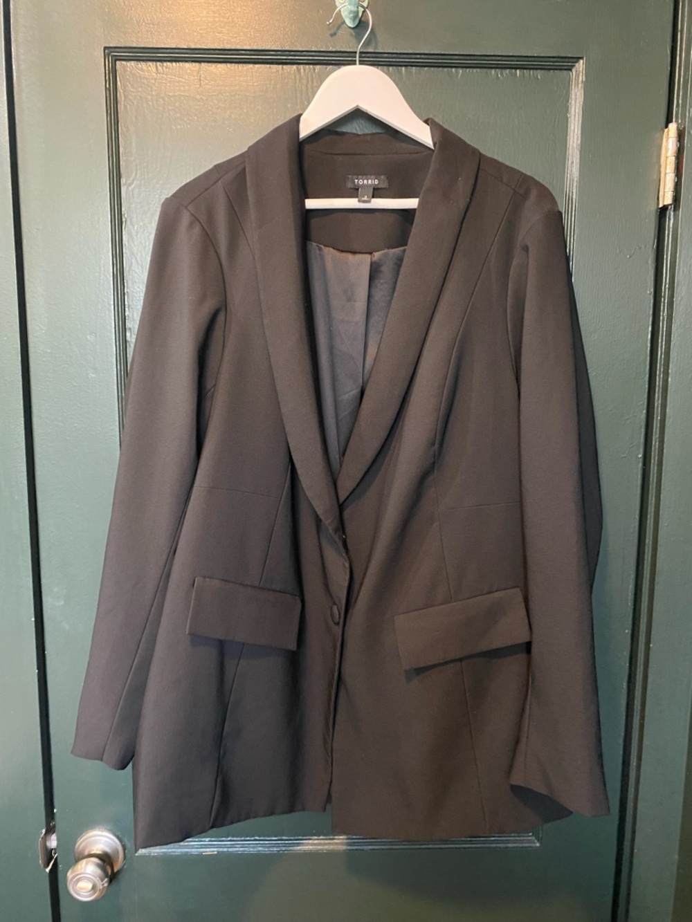 Torrid black blazer